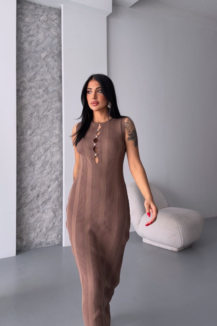 Knitwear Dress - Brand: Ezgi Nisantasi - Women's Clothing Wholesale - Globality Store