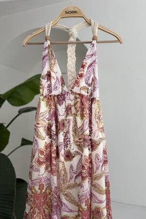 Amelia Backless Chiffon Dress - Sobe Istanbul - Globality Store - Women Clothes Wholesale Turkey