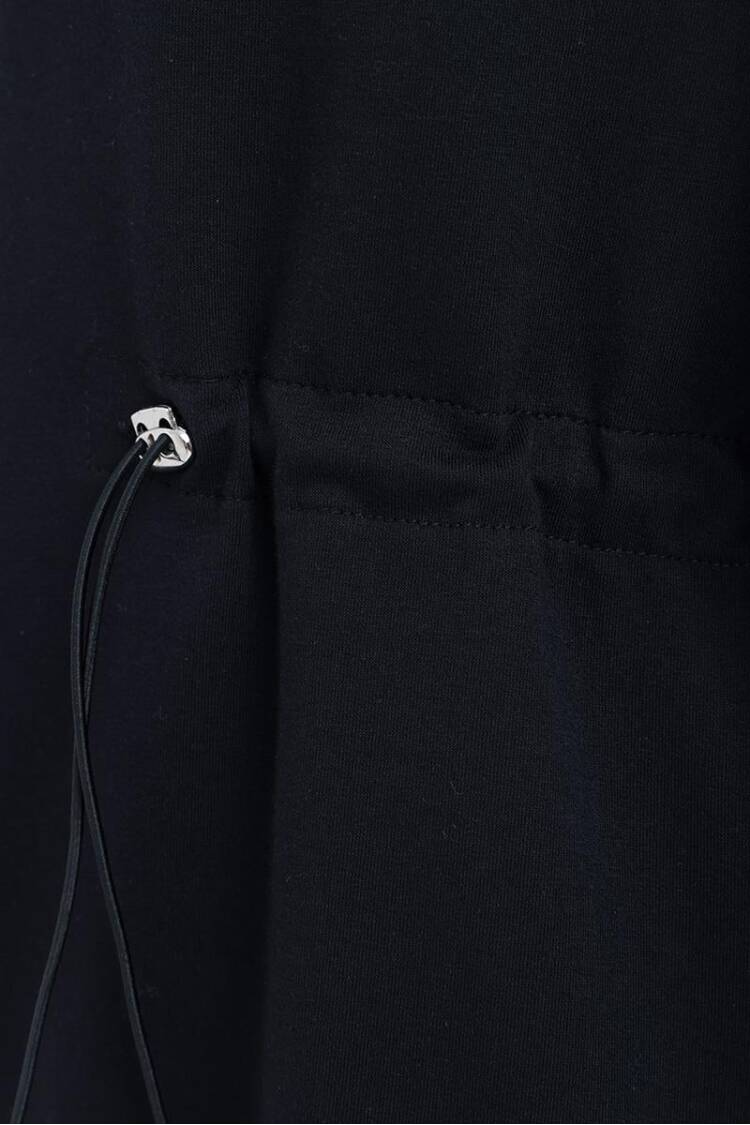 Waist Ruffle Zipper Lycra Tracksuit
