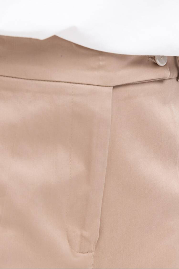 Plus Size Lycra Pants With Elastic Waist