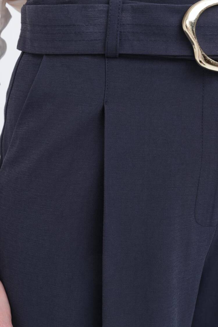 Belted Palazzo Pants
