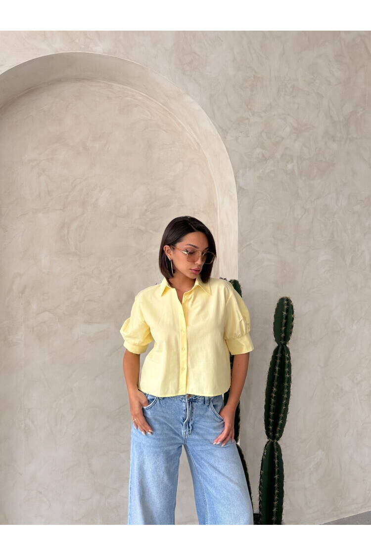 Back Butterfly Detailed Shirt