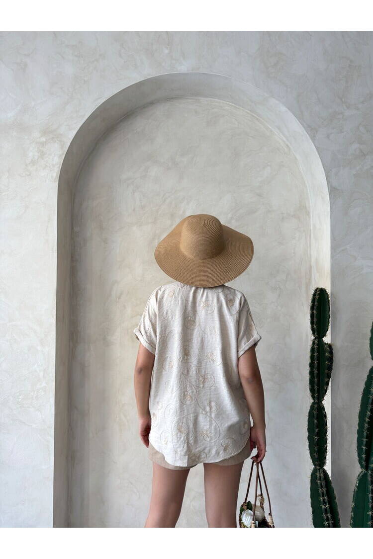 D 2789 Embroidered Shirt -Pattern 2