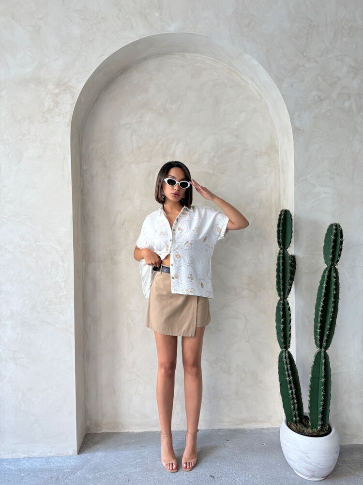D 2789 Embroidered Shirt -Pattern2