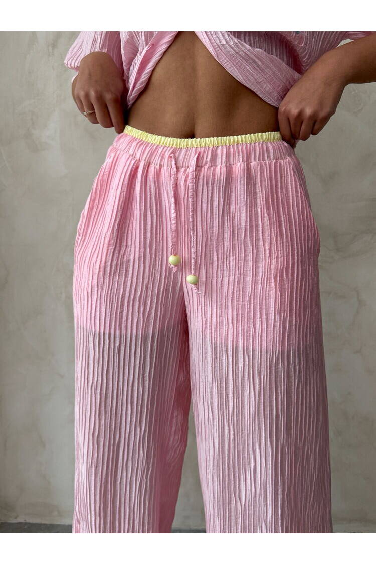 Pleated Pants