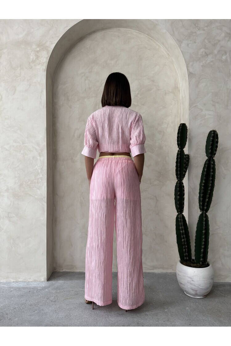 Pleated Pants