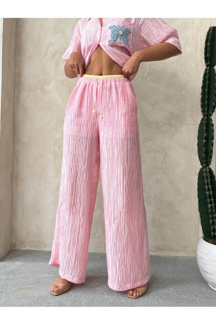 Pleated Pants