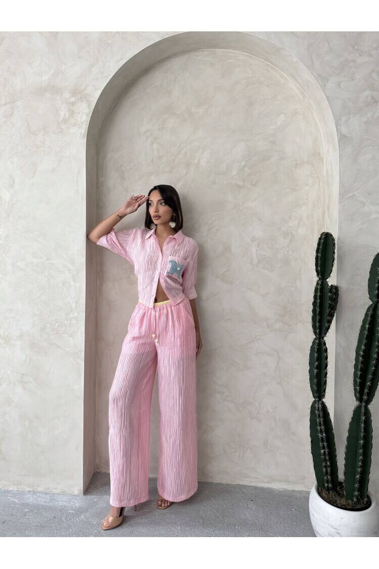 Pleated Pants