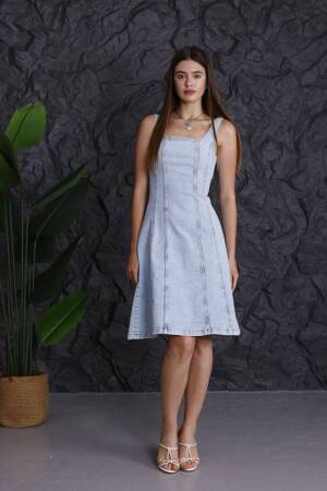 Denim Dress - Brand: My Jest Fashion - Women's Clothing Wholesale - Globality Store