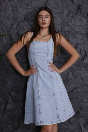 Denim Dress - Brand: My Jest Fashion - Women's Clothing Wholesale - Globality Store