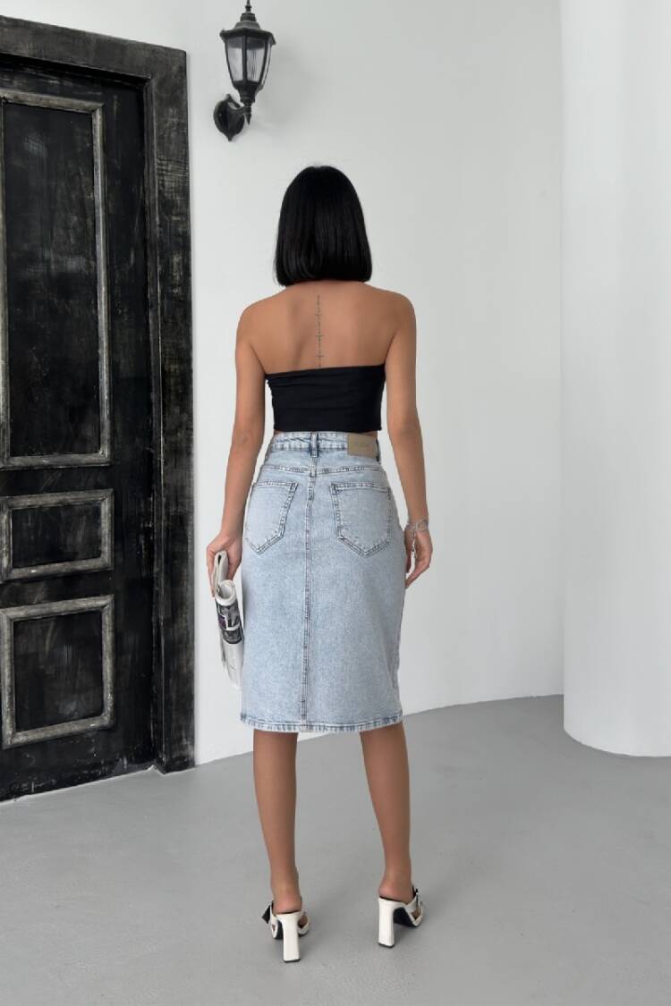 Medium Denim Skirt