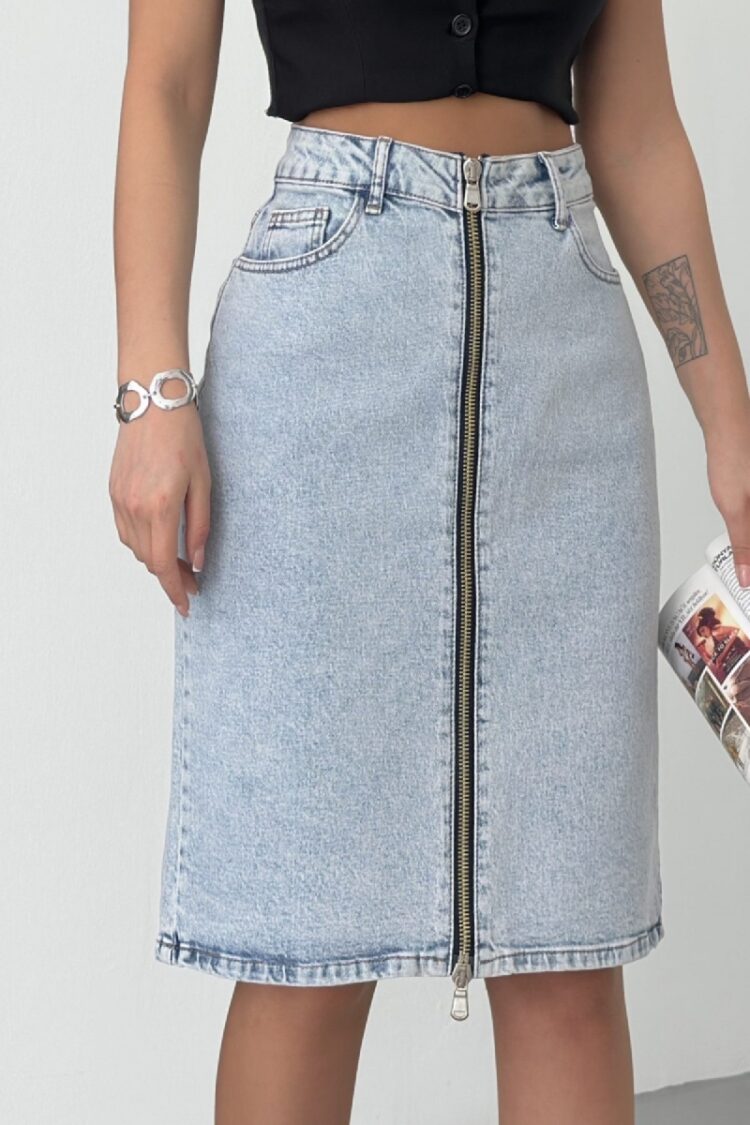 Medium Denim Skirt