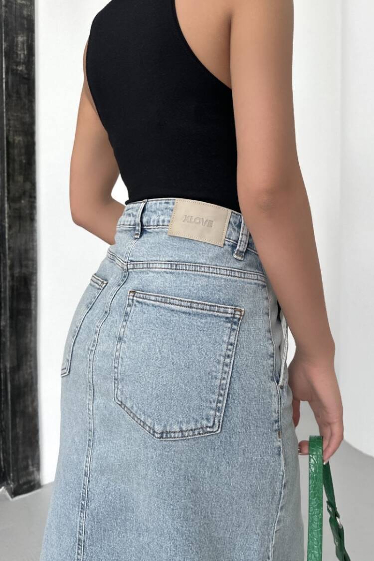 Classic Denim Skirt