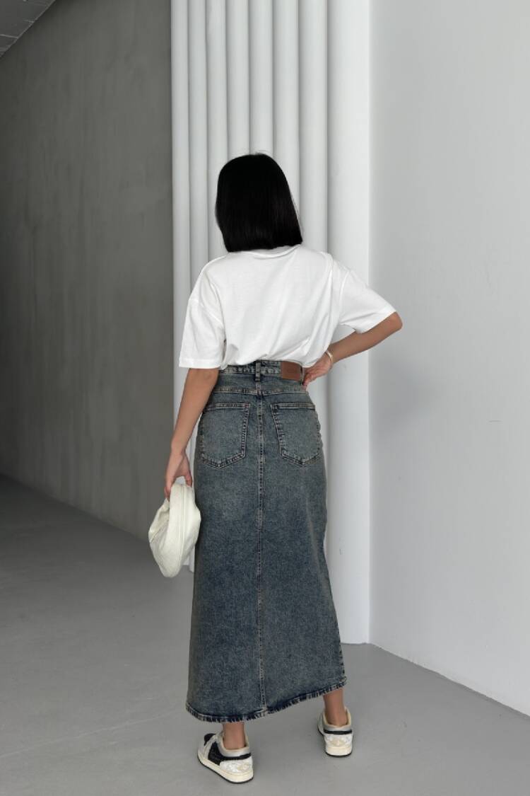 Classic Denim Skirt