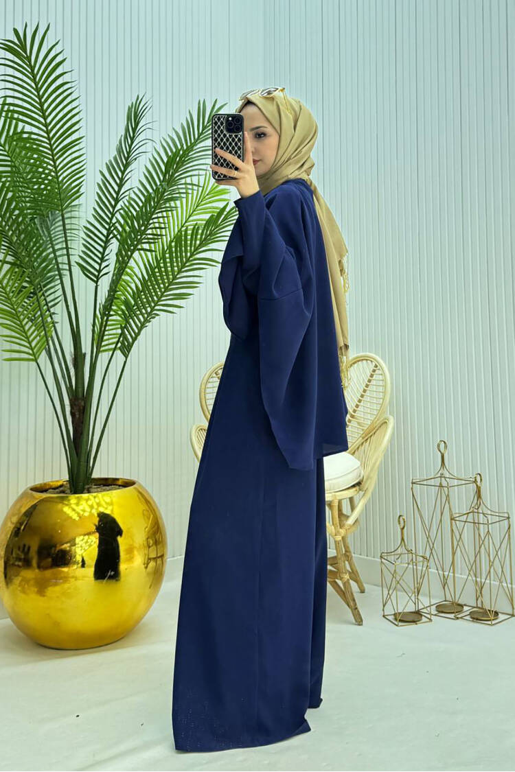 Caped Belt Detailed Burkini Jumpsuit - Saks