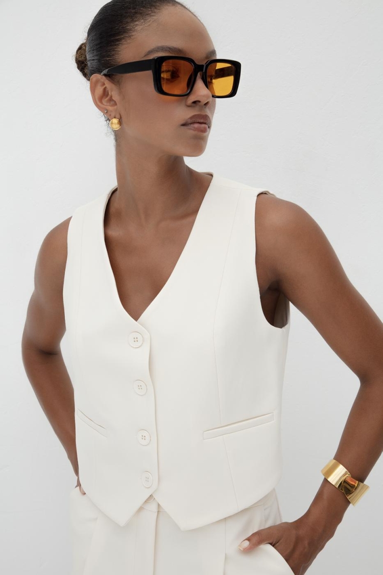 Custom Made Short Vest