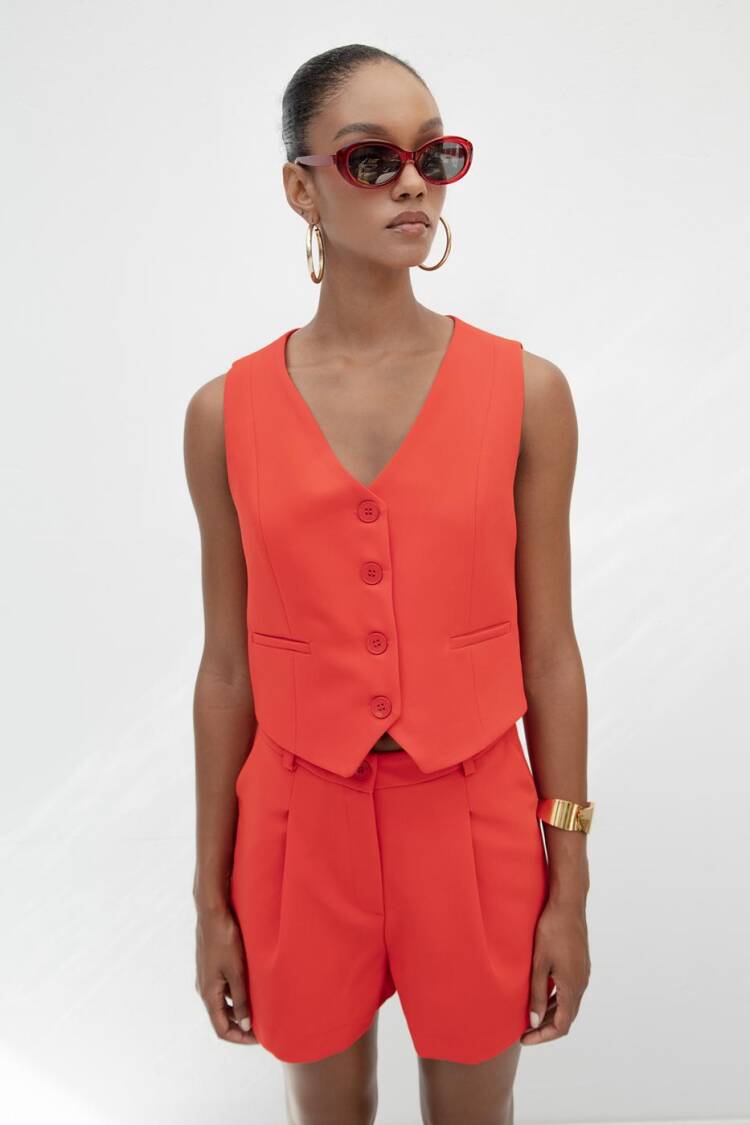 Custom Made Short Vest