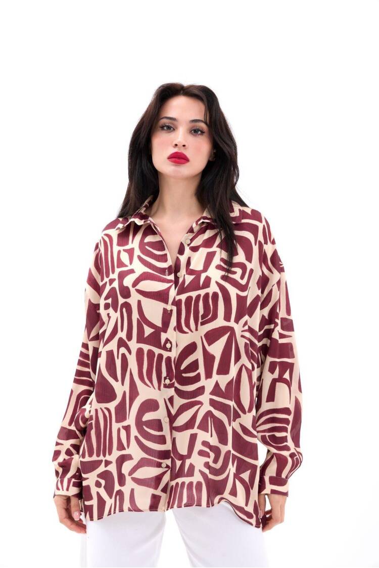Shirt - Barcelona - Brand: Fame - Women's Clothing Wholesale - Globality Store