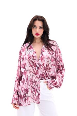 Shirt - Tobacco - Brand: Fame - Women's Clothing Wholesale - Globality Store