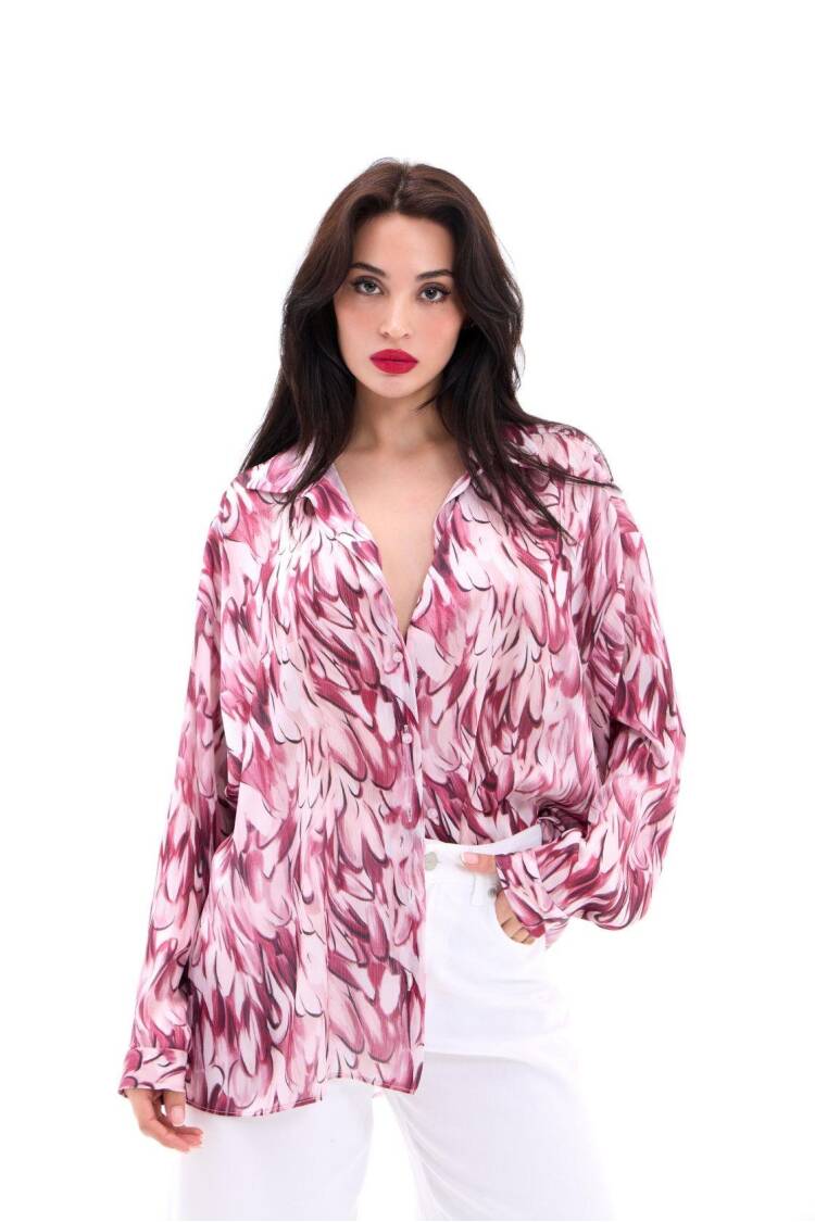 Shirt - Tobacco - Brand: Fame - Women's Clothing Wholesale - Globality Store