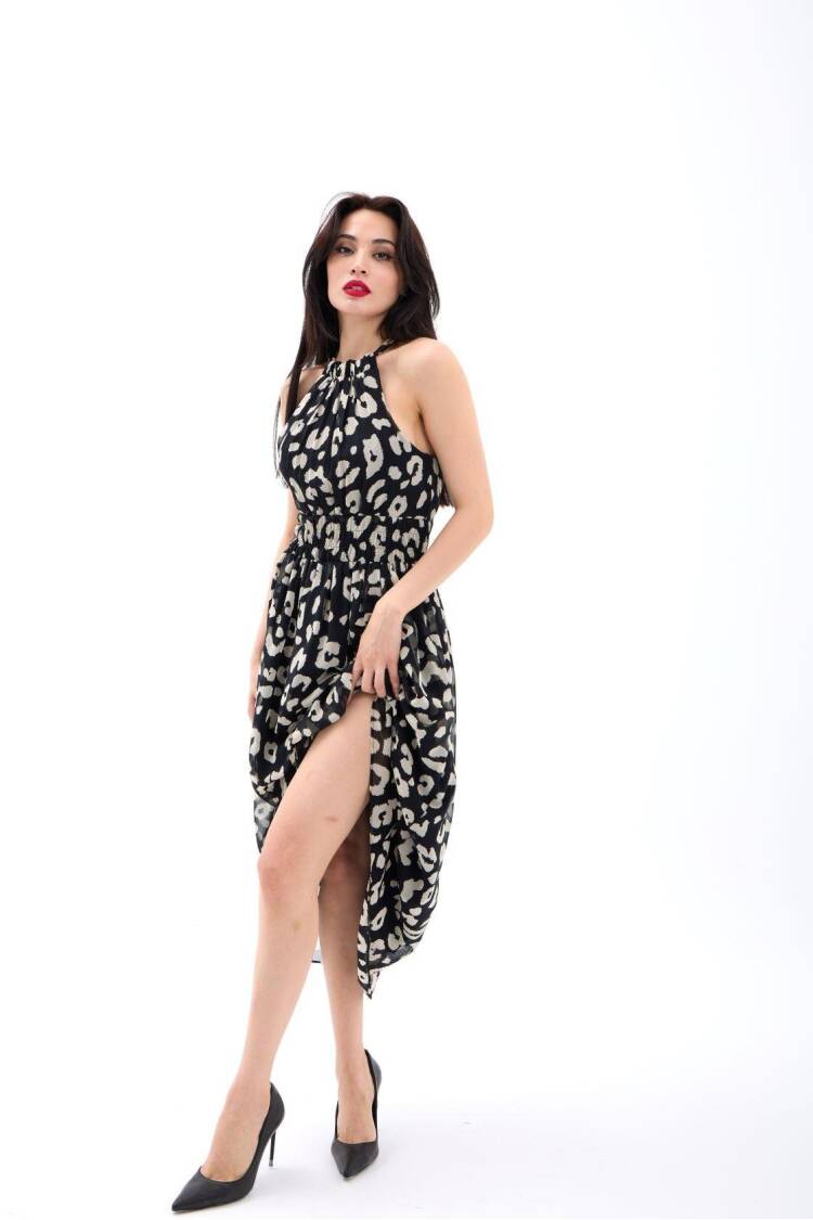 Dress - Brass - Brand: Fame - Women's Clothing Wholesale - Globality Store