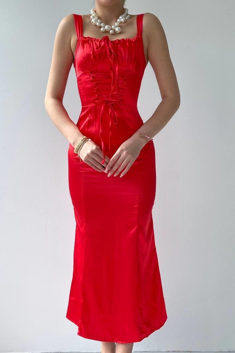 Pag Rope Strap Dress