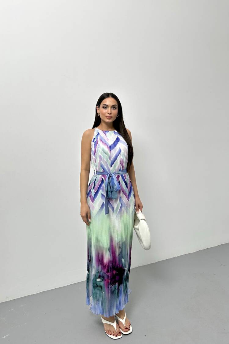 Pleated Dress