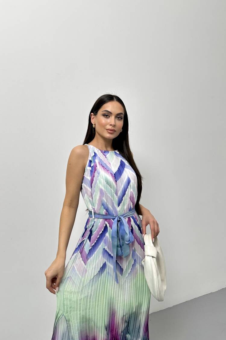 Pleated Dress - STEPS - Globality Store - Women Clothes Wholesale Turkey