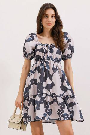 Flared Poplin Dress - D. - Bigdart - Globality Store - Women Clothes Wholesale Turkey