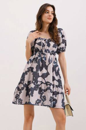 Flared Poplin Dress - D. - Bigdart - Globality Store - Women Clothes Wholesale Turkey