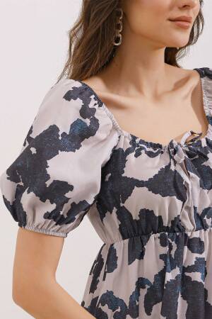 Flared Poplin Dress - D. - Bigdart - Globality Store - Women Clothes Wholesale Turkey