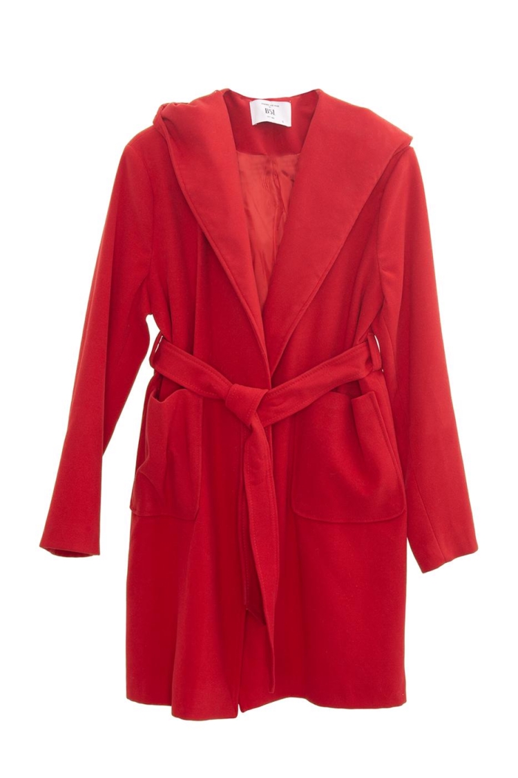 Hooded Coat - BSL - Globality Store - Women Clothes Wholesale Turkey