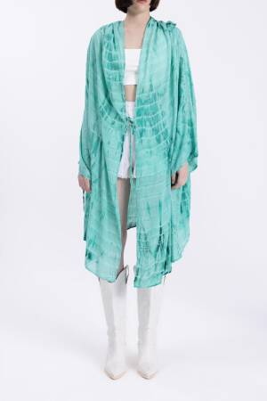 Hooded Midi Kimono - BSL - Globality Store - Women Clothes Wholesale Turkey