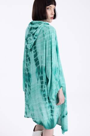 Hooded Midi Kimono - BSL - Globality Store - Women Clothes Wholesale Turkey