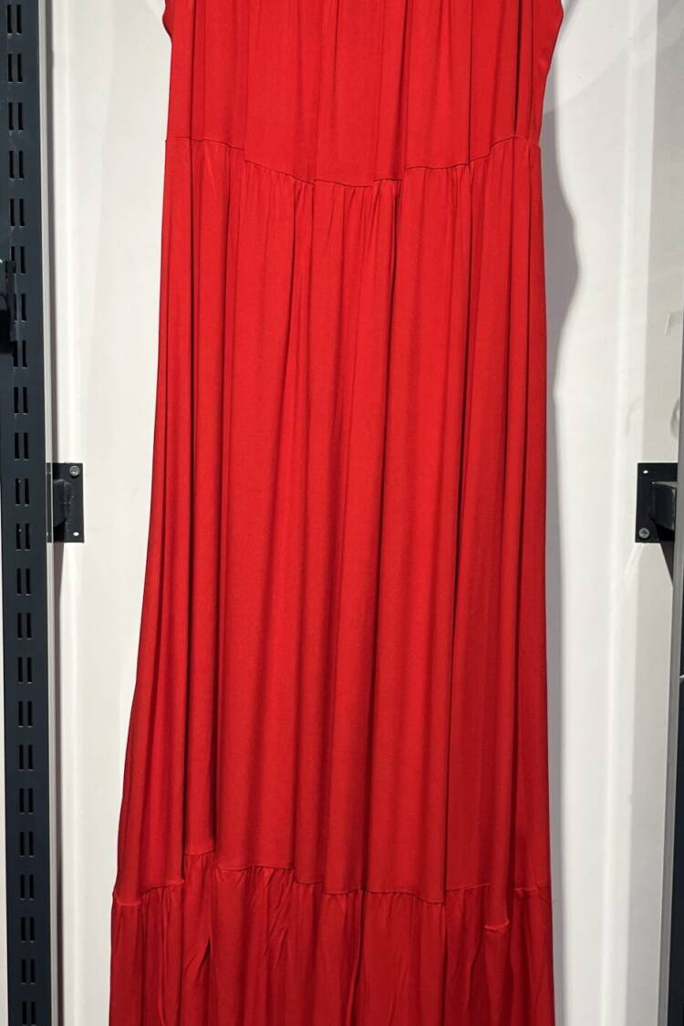 Maxi Dress - Cream Rouge - Globality Store - Women Clothes Wholesale Turkey
