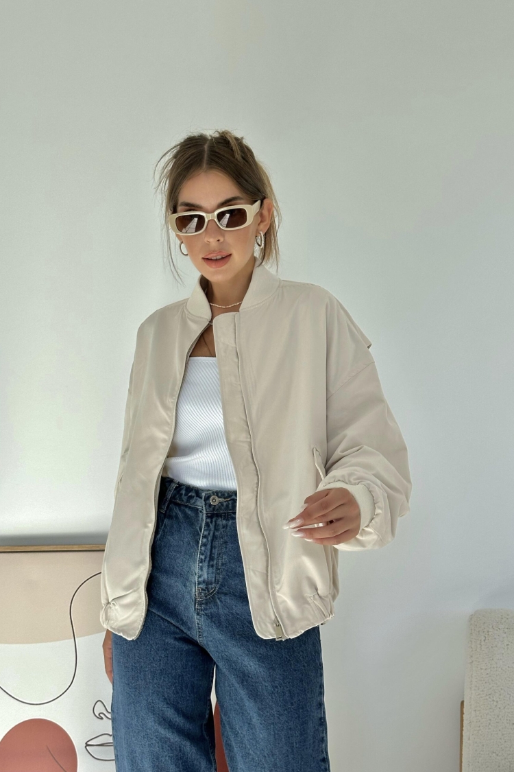 Pieced Bomber Jacket