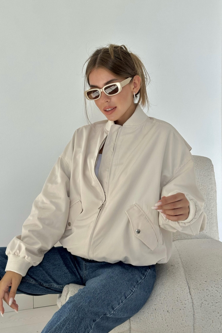 Pieced Bomber Jacket
