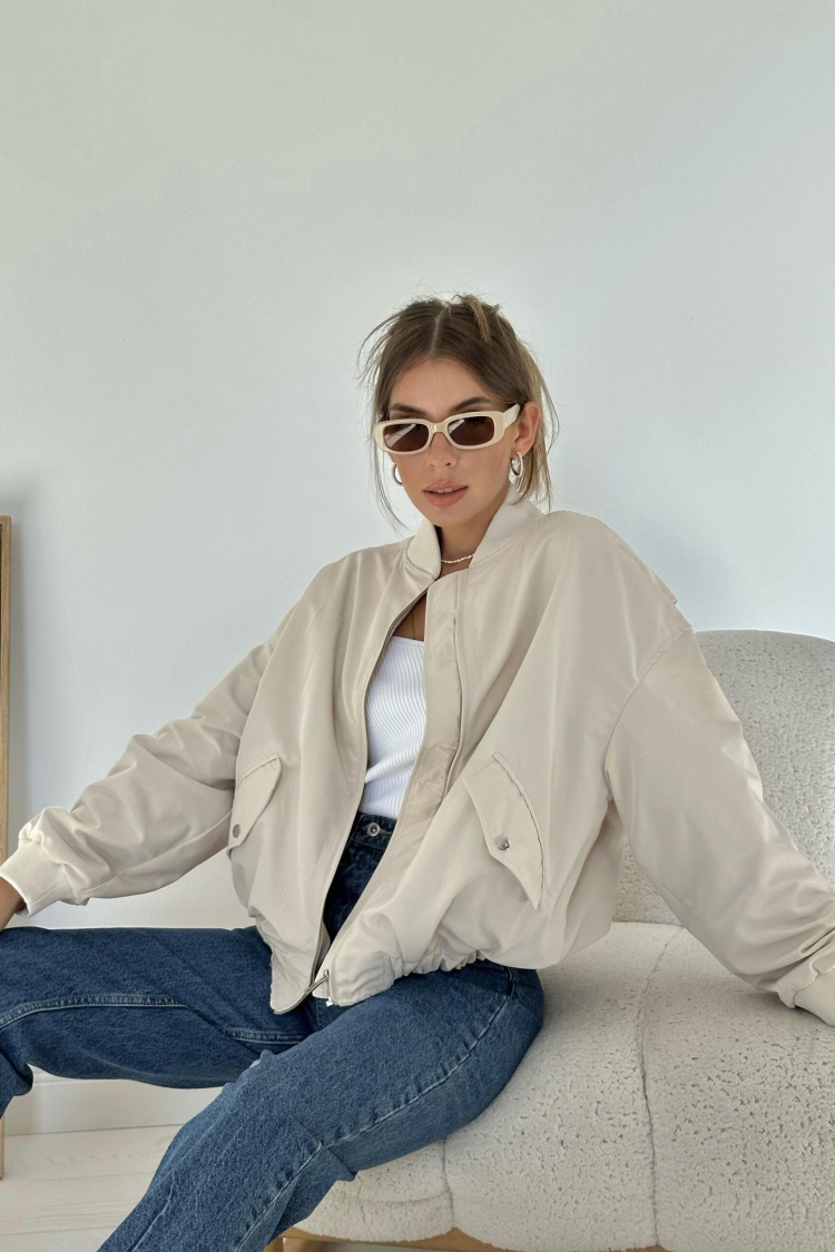 Pieced Bomber Jacket