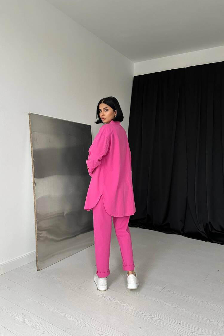Shirt And Snap Trousers Set