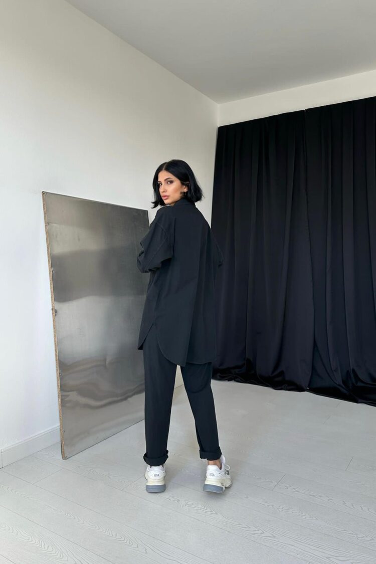 Shirt And Snap Trousers Set