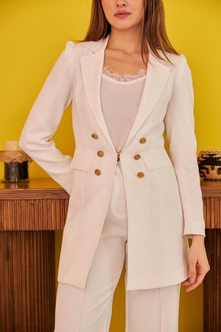 Blazer Buttoned Jacket