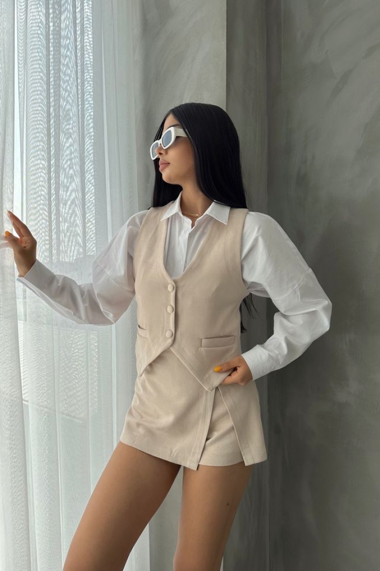 Suede Vest