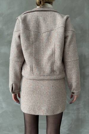 LightButtoned Bowl Coat - Topshow - Globality Store - Women Clothes Wholesale Turkey
