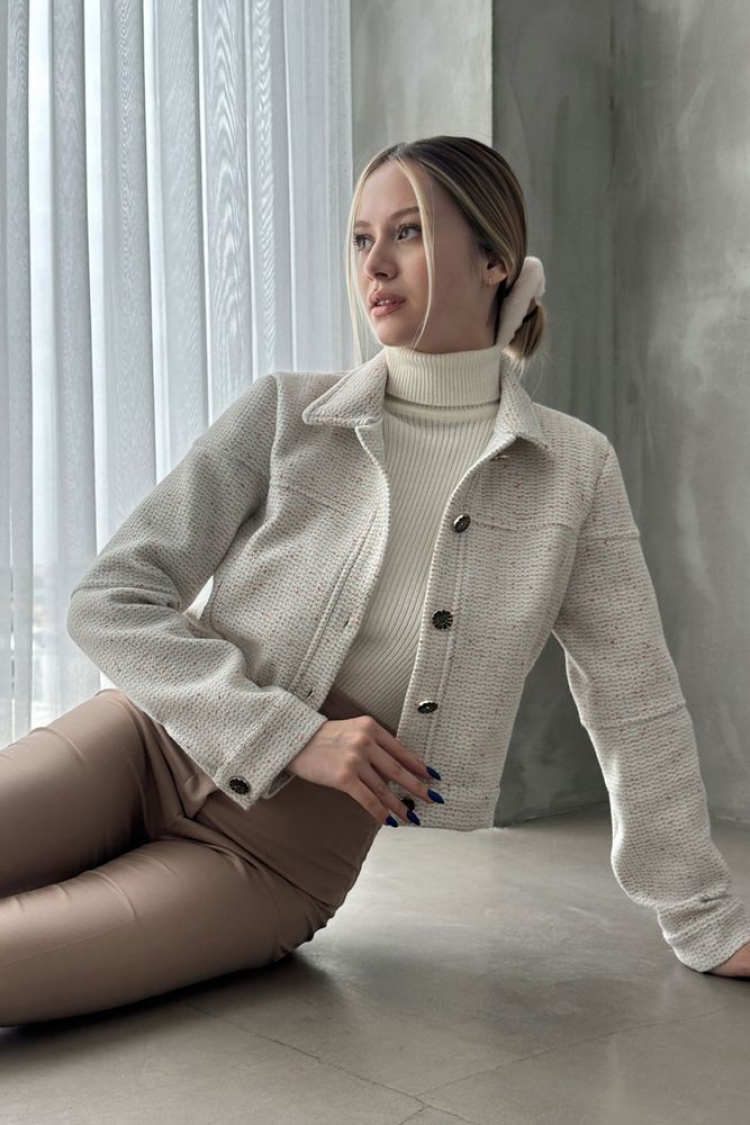 Buttoned Bowl Coat - Topshow - Globality Store - Women Clothes Wholesale Turkey