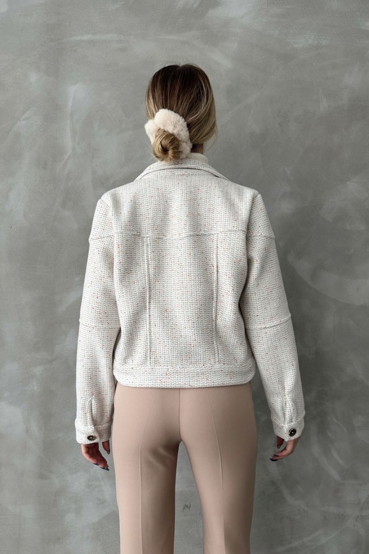 Buttoned Bowl Coat