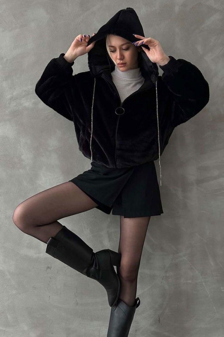 F 1575 Wig Coat - Topshow - Globality Store - Women Clothes Wholesale Turkey