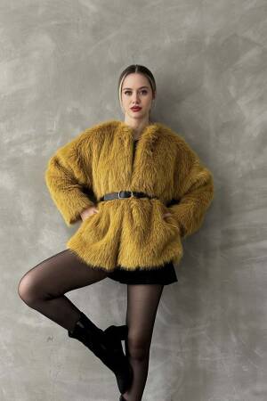 OilPlush Coat - Topshow - Globality Store - Women Clothes Wholesale Turkey