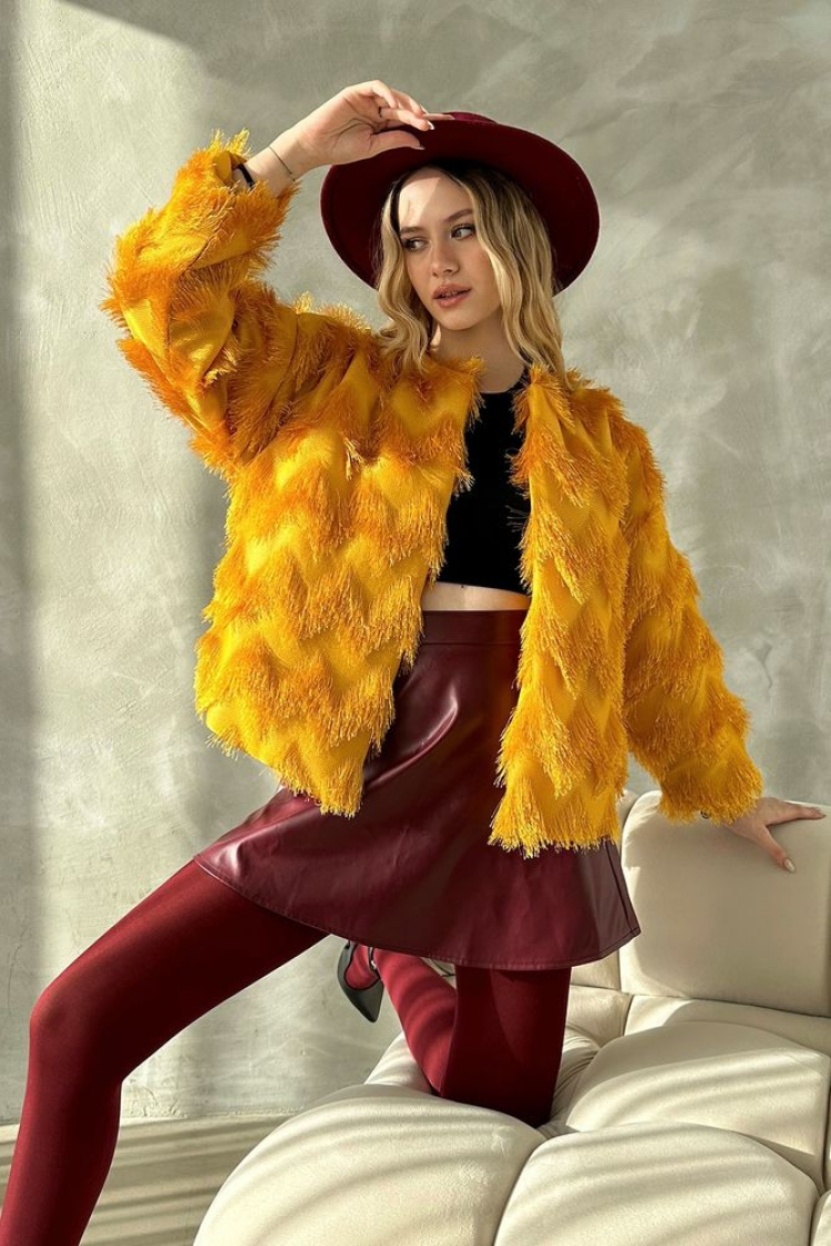 Faux Fur Jacket