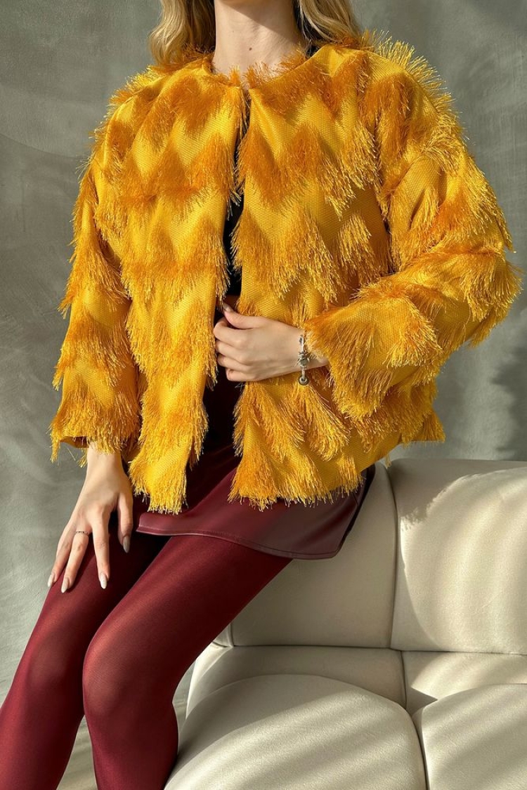 Faux Fur Jacket