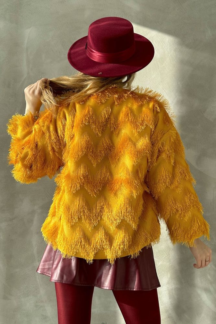 Faux Fur Jacket